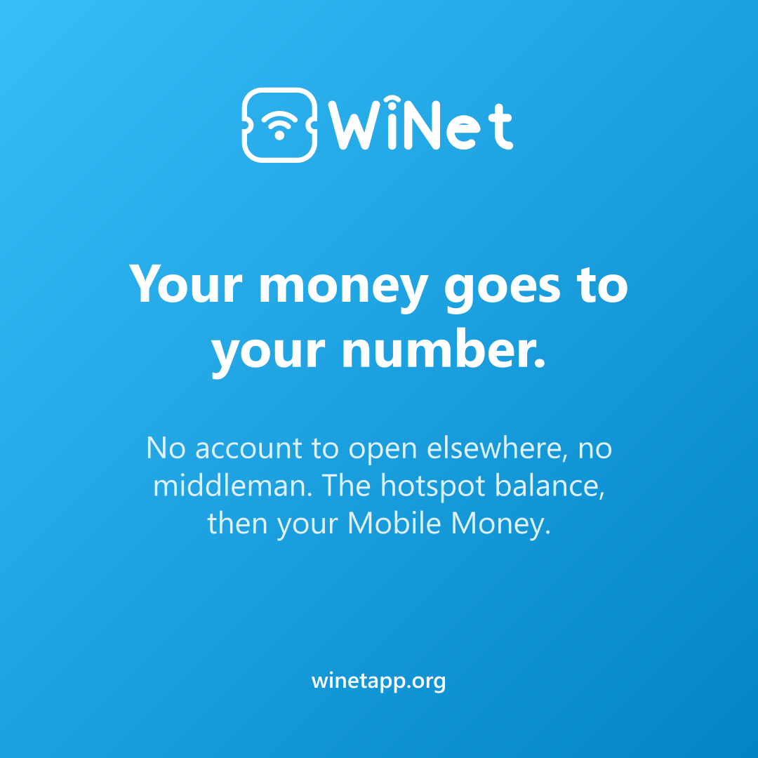 Your money goes to your number.