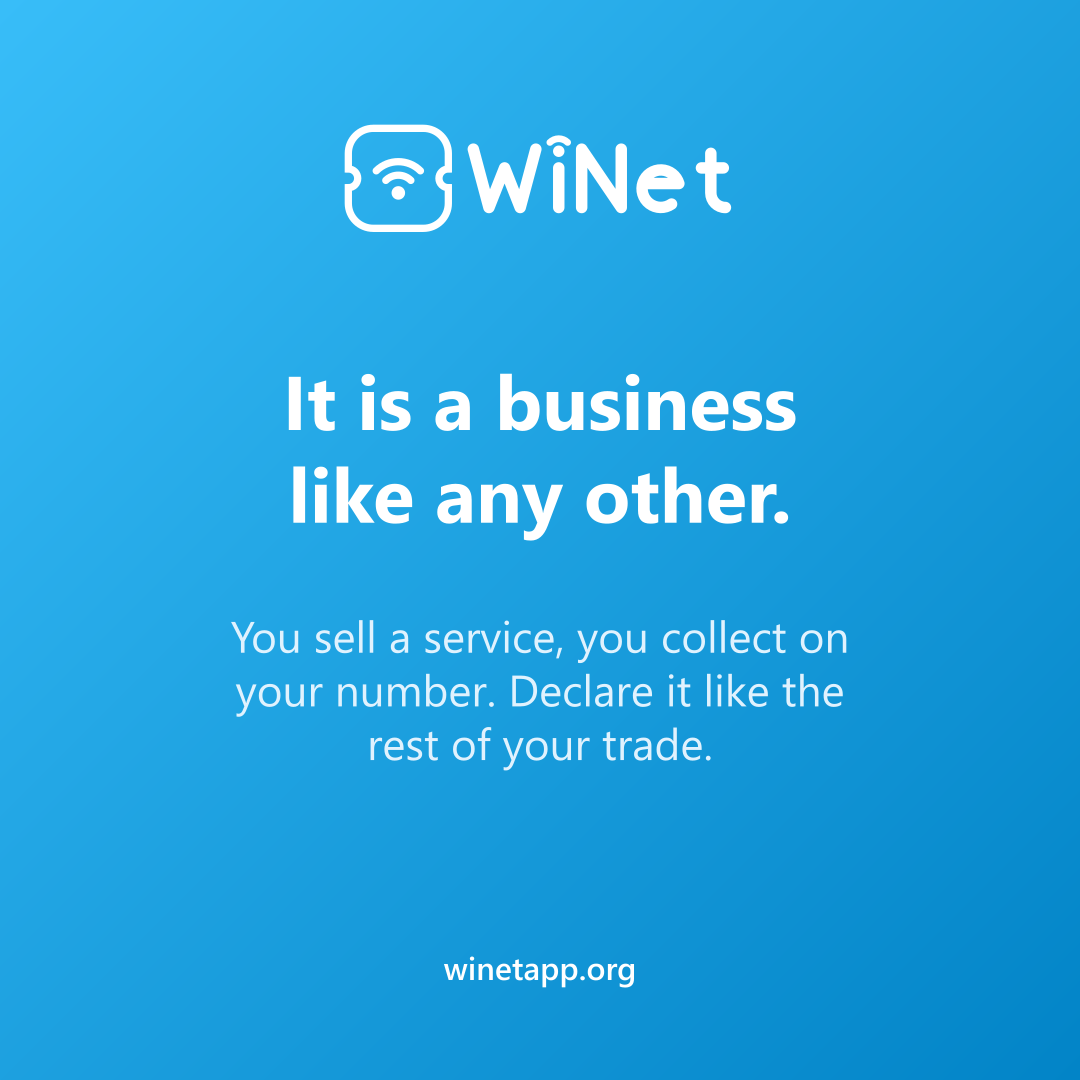 It is a business like any other.