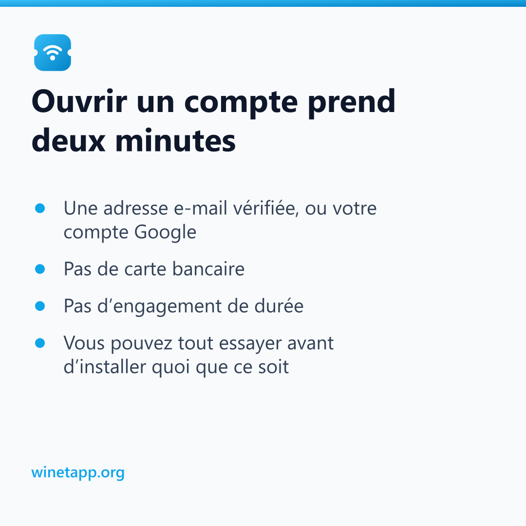 Ouvrir un compte prend deux minutes