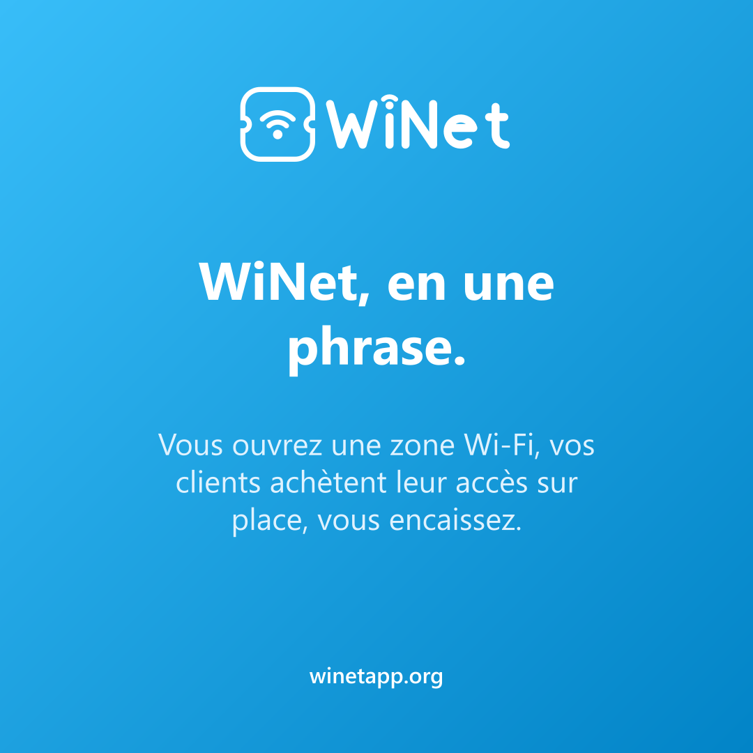 WiNet, en une phrase.
