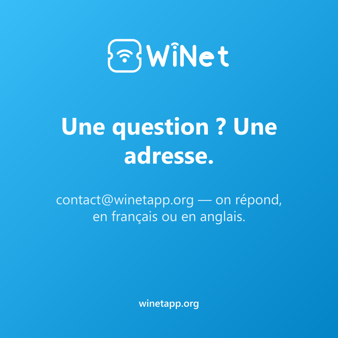 Une question ? Une adresse.