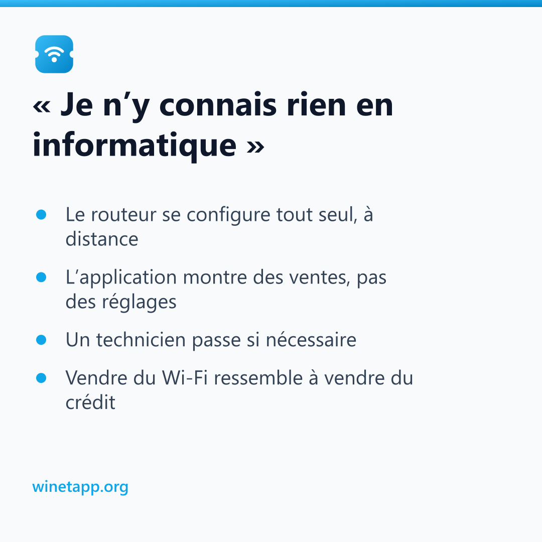« Je n’y connais rien en informatique »