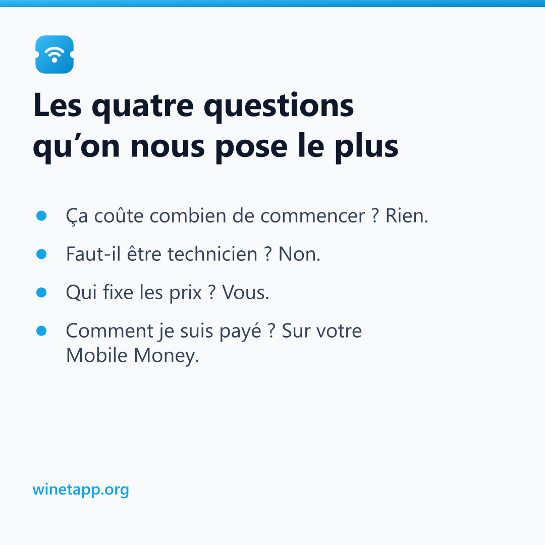 Les quatre questions qu’on nous pose le plus