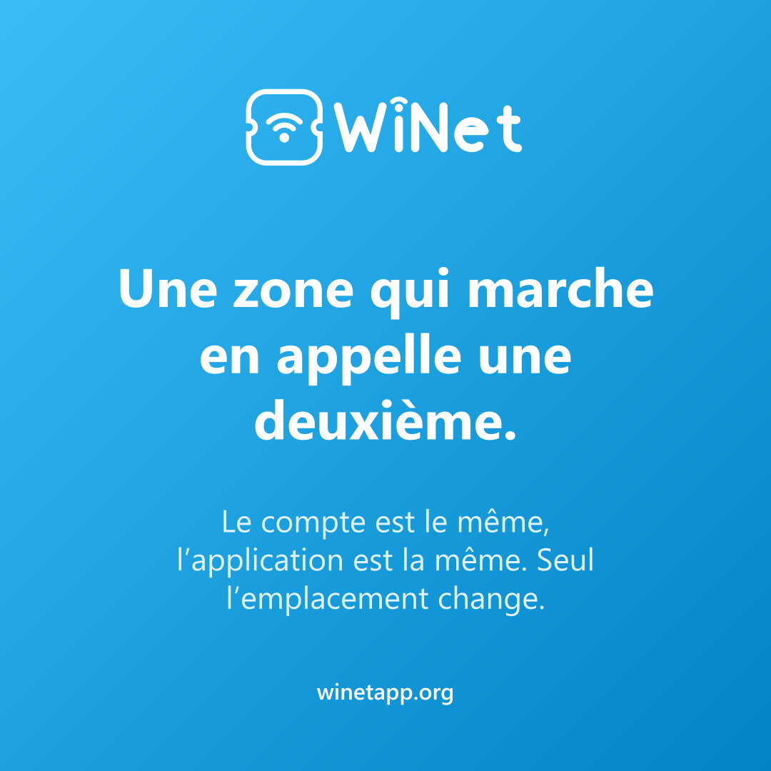 Une zone qui marche en appelle une deuxième.