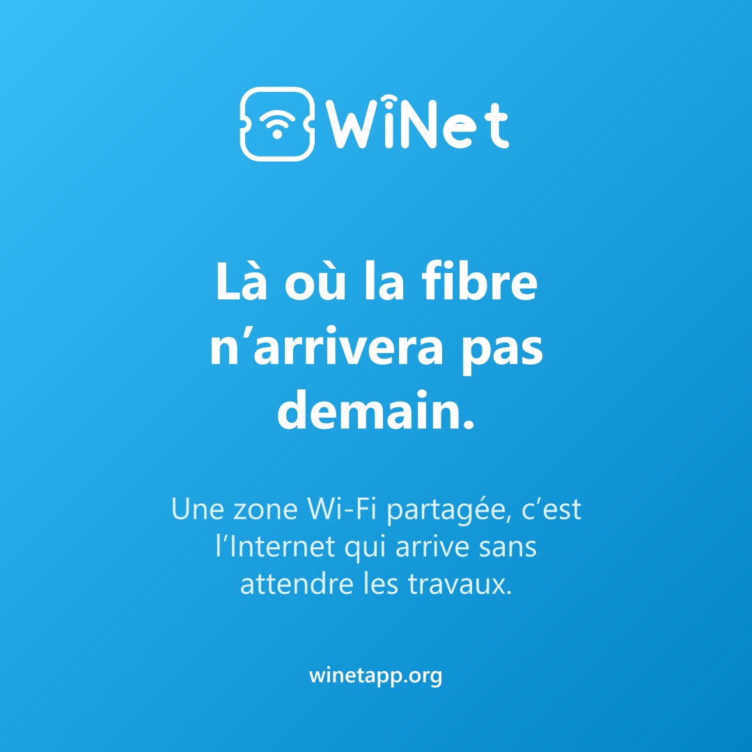 Là où la fibre n’arrivera pas demain.